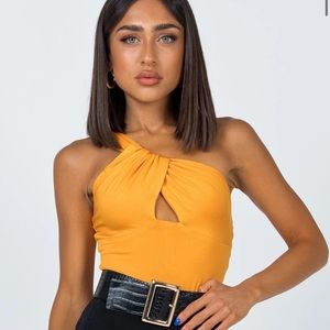 Orange princess Polly bodysuit